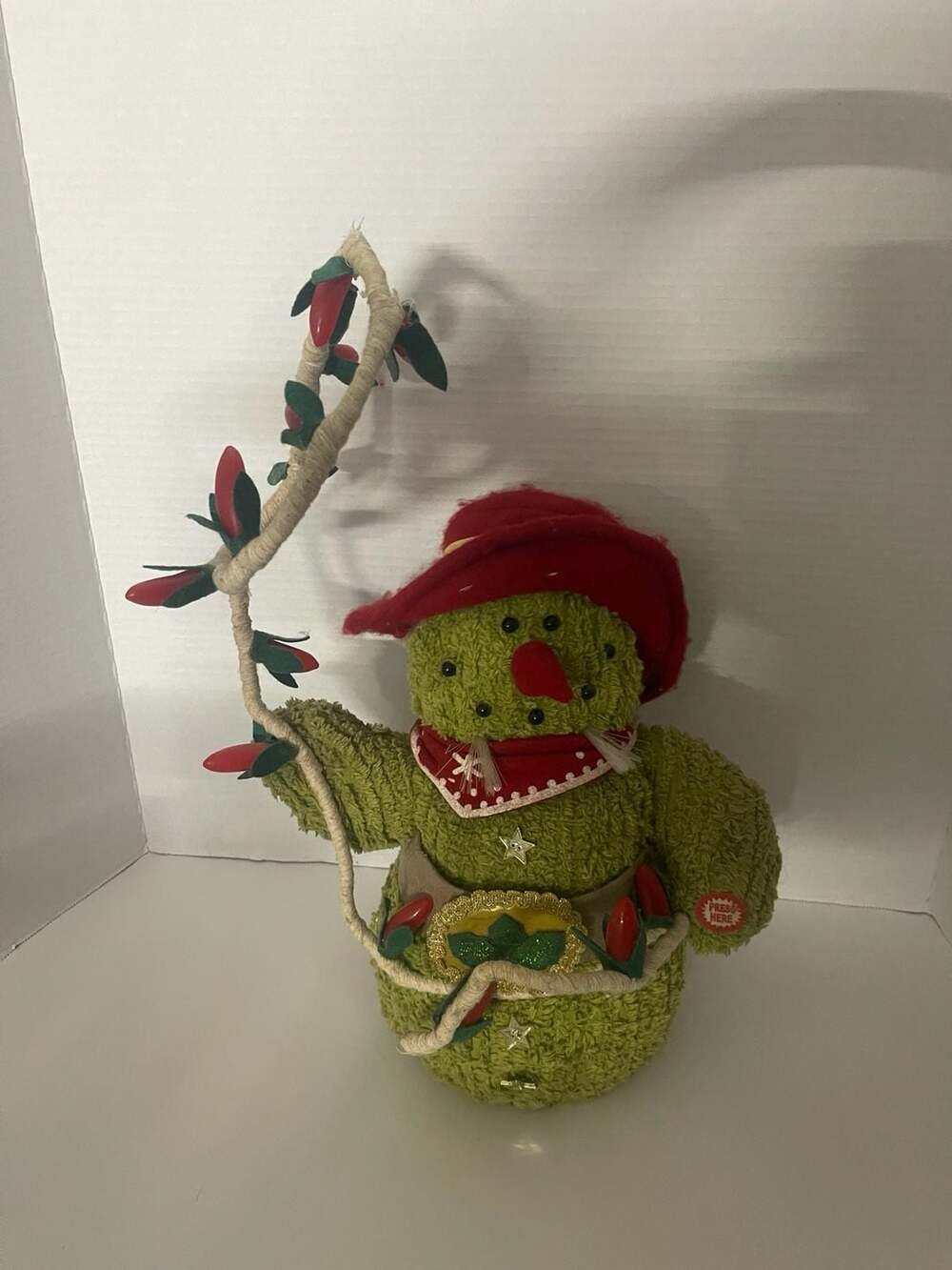 Kiki Toys Cactus Snowman Animated Musical Cowboy Light Up Works Read